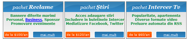 Reclame la Intercer